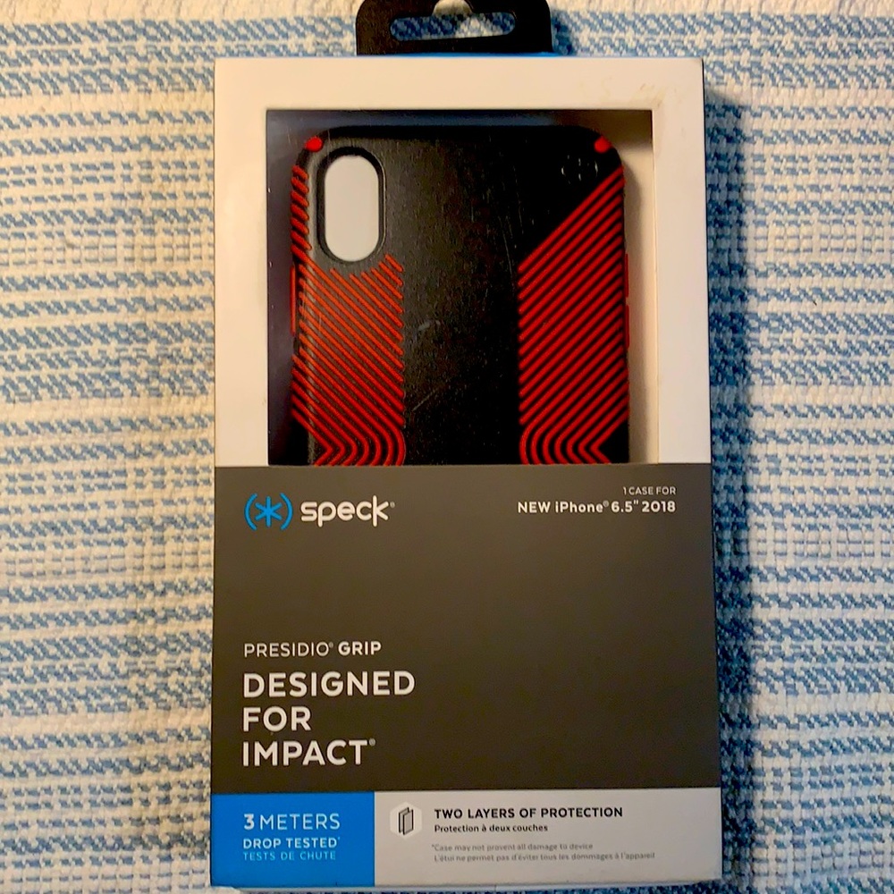 Speck Presido Grip IPhone XS Max Phone Case